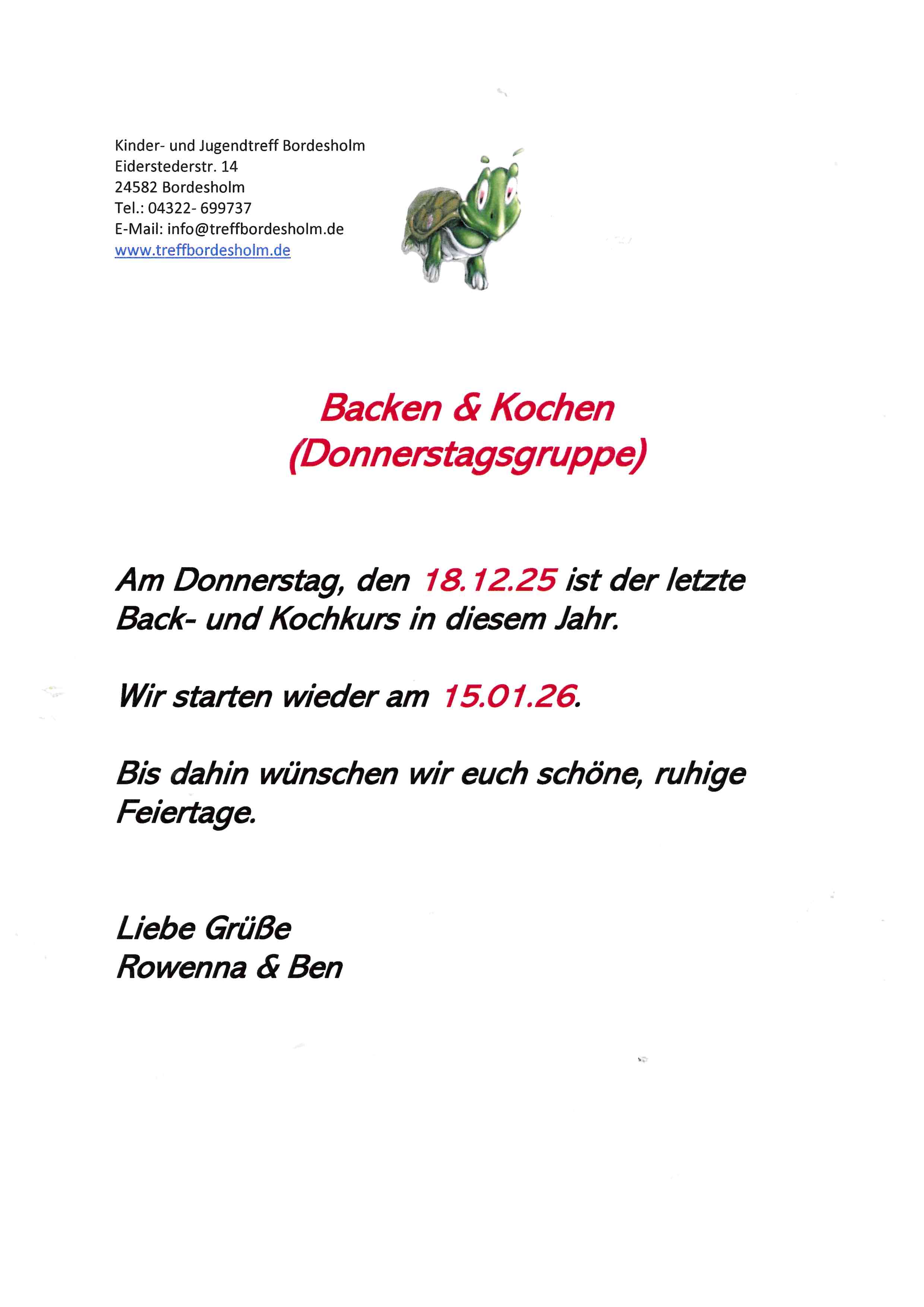 Backen 15012026